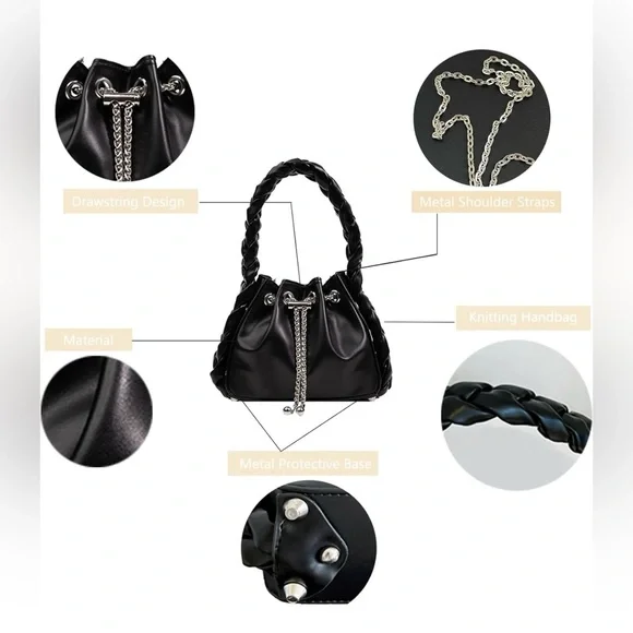 ELDA Bucket Bag - Picture 2 of 8